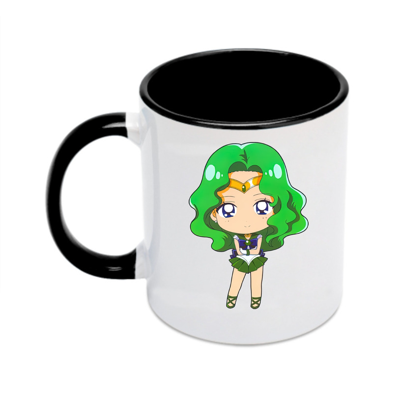 （画像用） 美少女戦士セーラームーン 海王 みちる（かいおう みちる） Sailor Moon Kaiou Michiru カラーマグカップ