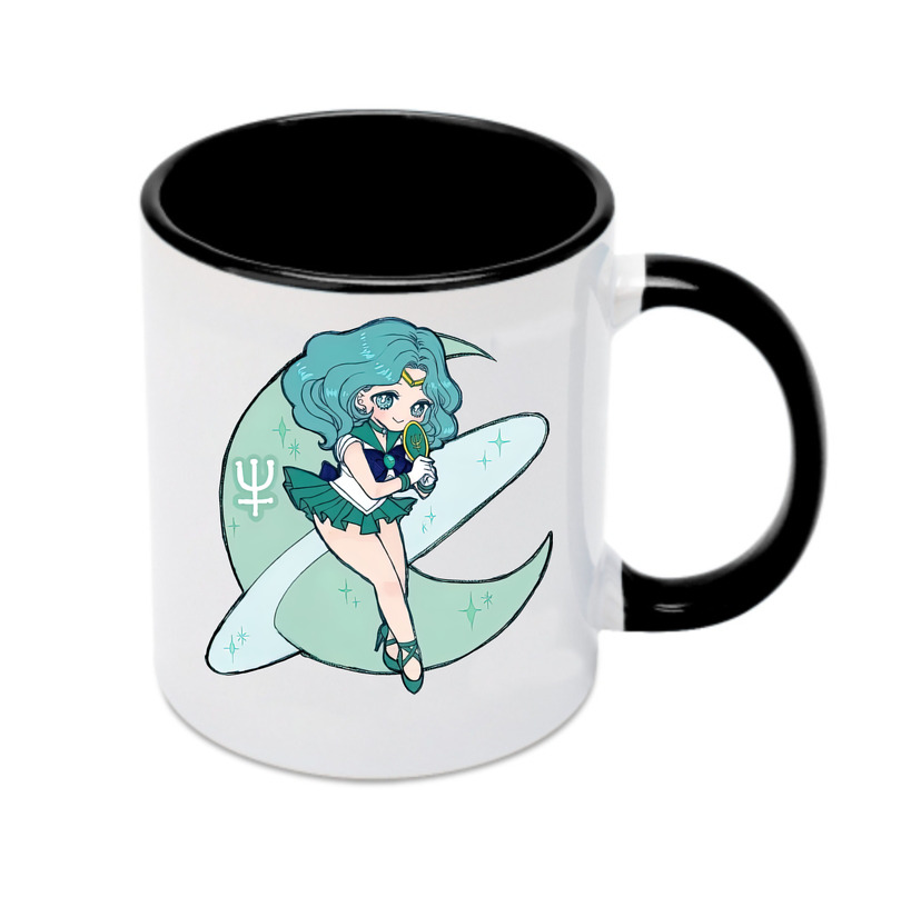 （画像用） 美少女戦士セーラームーン 海王 みちる（かいおう みちる） Sailor Moon Kaiou Michiru カラーマグカップ