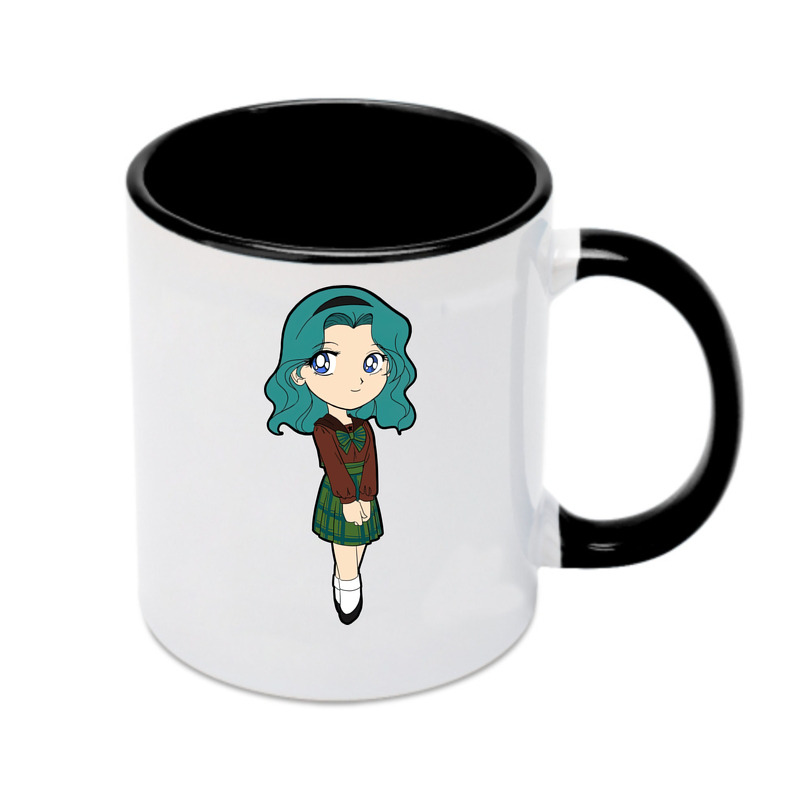 （画像用） 美少女戦士セーラームーン 海王 みちる（かいおう みちる） Sailor Moon Kaiou Michiru カラーマグカップ