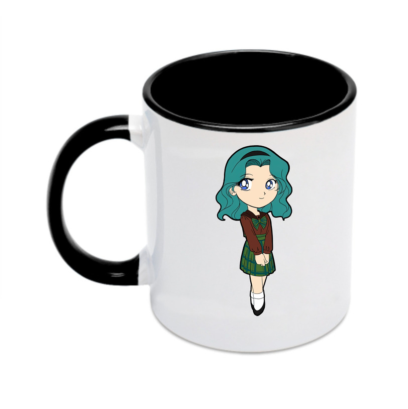 （画像用） 美少女戦士セーラームーン 海王 みちる（かいおう みちる） Sailor Moon Kaiou Michiru カラーマグカップ