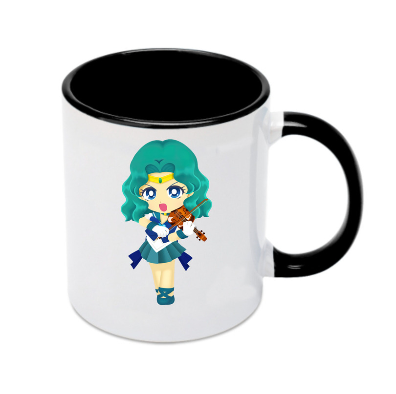（画像用） 美少女戦士セーラームーン 海王 みちる（かいおう みちる） Sailor Moon Kaiou Michiru カラーマグカップ