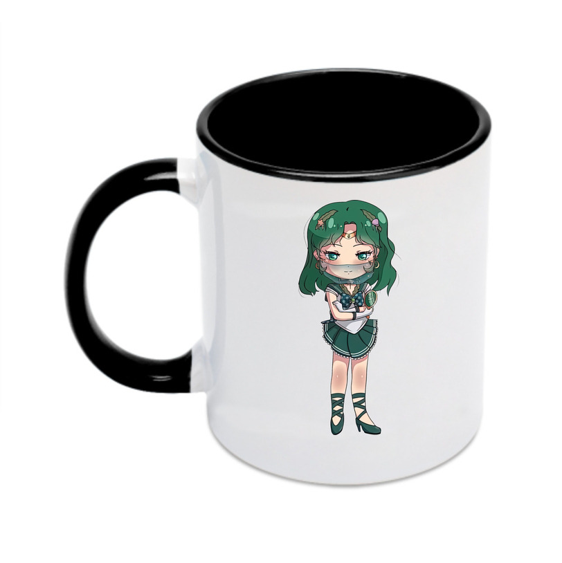 （画像用） 美少女戦士セーラームーン 海王 みちる（かいおう みちる） Sailor Moon Kaiou Michiru カラーマグカップ