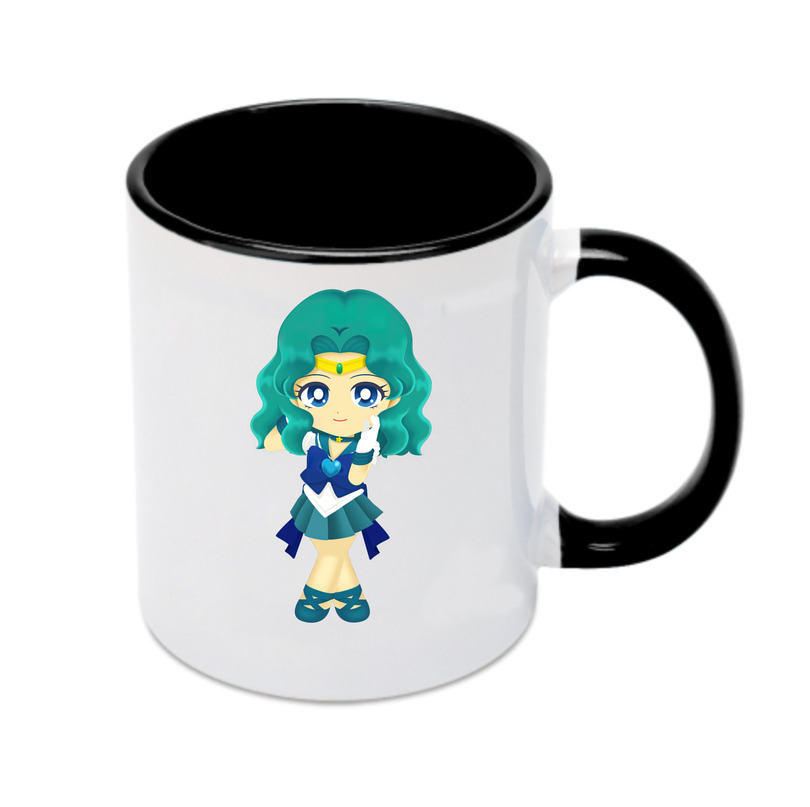 （画像用） 美少女戦士セーラームーン 海王 みちる（かいおう みちる） Sailor Moon Kaiou Michiru カラーマグカップ
