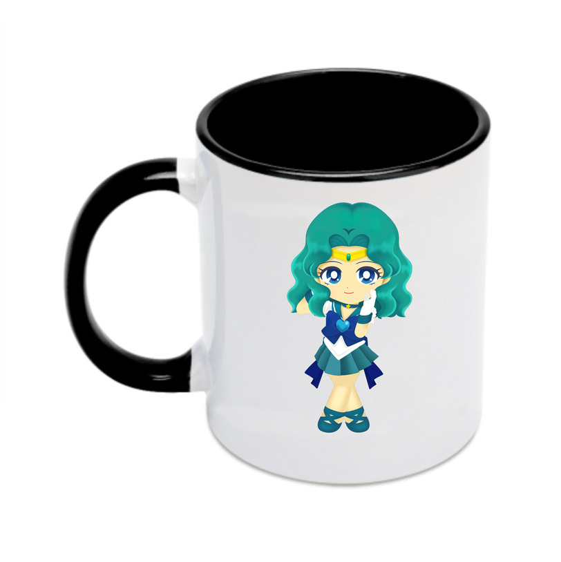 （画像用） 美少女戦士セーラームーン 海王 みちる（かいおう みちる） Sailor Moon Kaiou Michiru カラーマグカップ