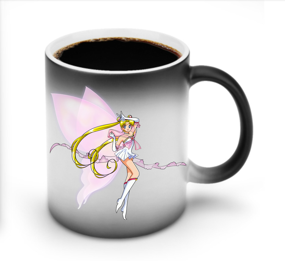（画像用） 美少女戦士セーラームーン 月野 うさぎ つきの うさぎ Sailor Moon Tsukino Usagi 温度変色マグカップ