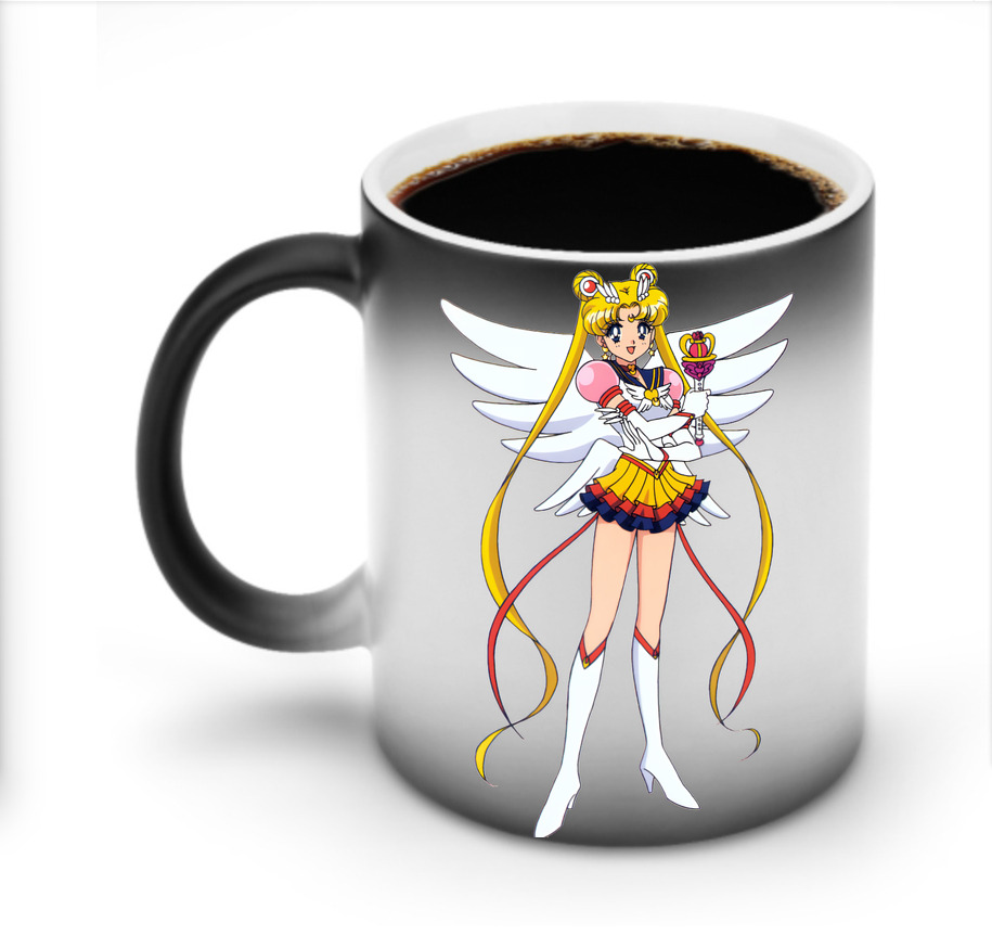 （画像用） 美少女戦士セーラームーン 月野 うさぎ つきの うさぎ Sailor Moon Tsukino Usagi 温度変色マグカップ