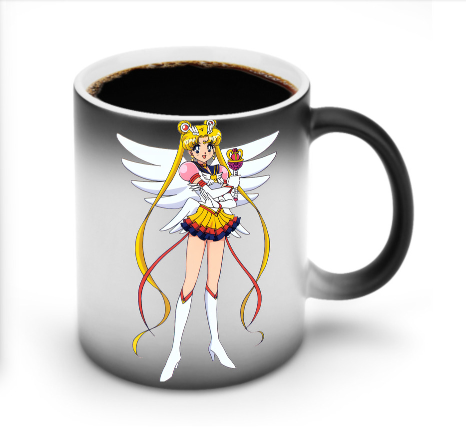 （画像用） 美少女戦士セーラームーン 月野 うさぎ つきの うさぎ Sailor Moon Tsukino Usagi 温度変色マグカップ