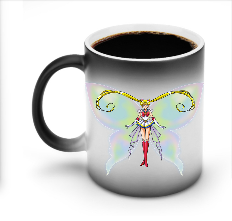 （画像用） 美少女戦士セーラームーン 月野 うさぎ つきの うさぎ Sailor Moon Tsukino Usagi 温度変色マグカップ