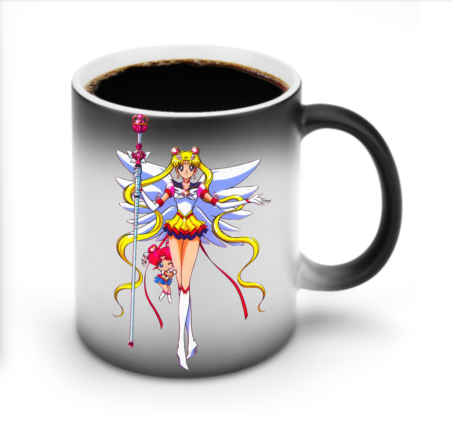（画像用） 美少女戦士セーラームーン 月野 うさぎ つきの うさぎ Sailor Moon Tsukino Usagi 温度変色マグカップ