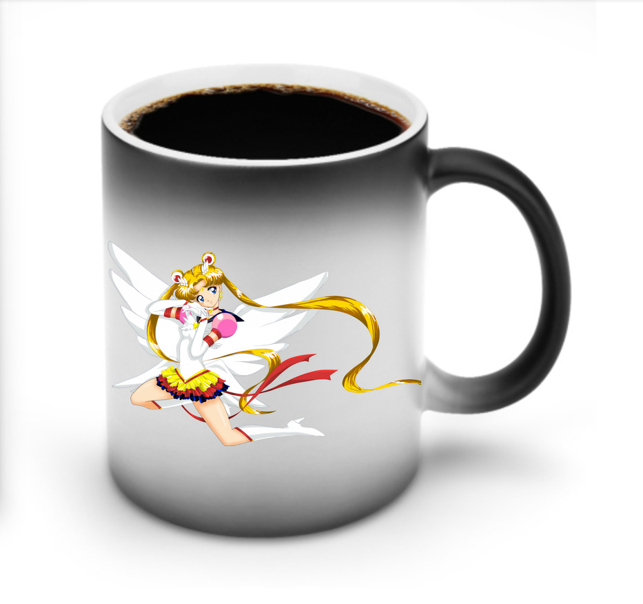 （画像用） 美少女戦士セーラームーン 月野 うさぎ つきの うさぎ Sailor Moon Tsukino Usagi 温度変色マグカップ