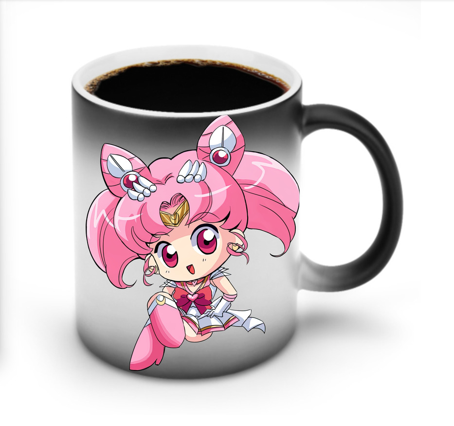 （画像用） 美少女戦士セーラームーン ちびうさ Sailor Moon Chibiusa Tsukino Usagi Small Lady Serenity 温度変色マグカップ