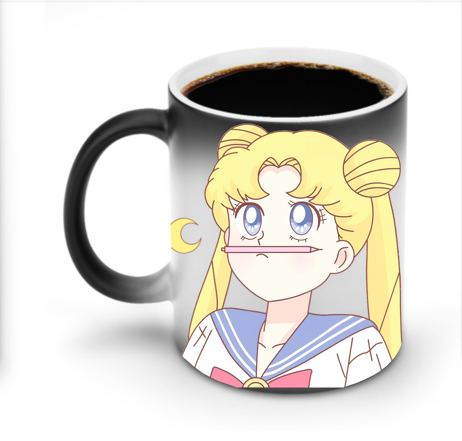（画像用） 美少女戦士セーラームーン 愛野 美奈子 あいの みなこ Sailor Moon Aino Minako 温度変色マグカップ