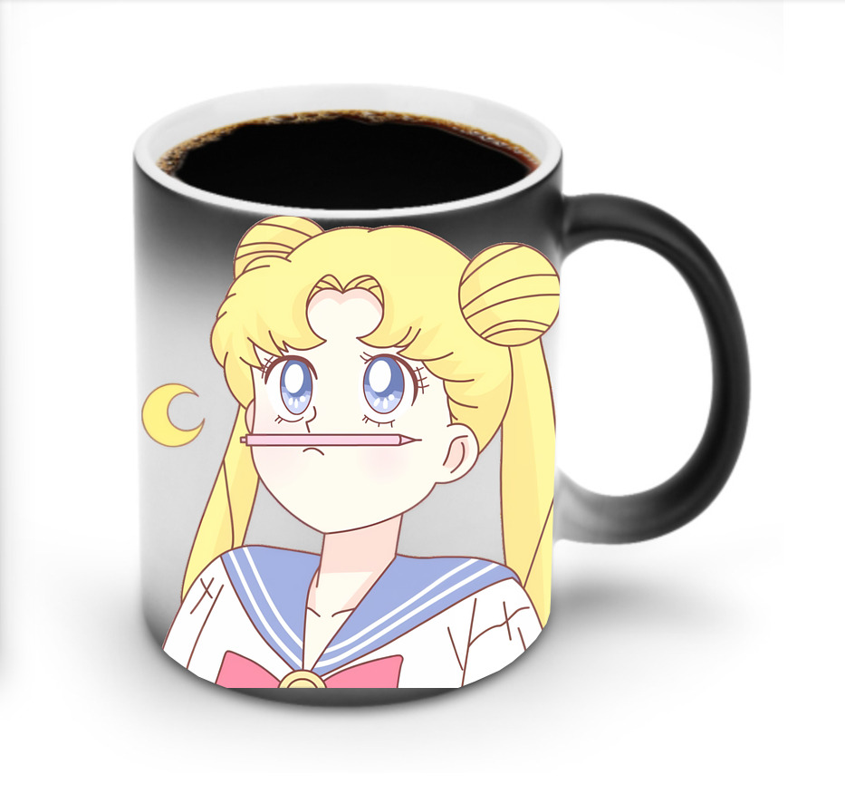 （画像用） 美少女戦士セーラームーン 愛野 美奈子 あいの みなこ Sailor Moon Aino Minako 温度変色マグカップ