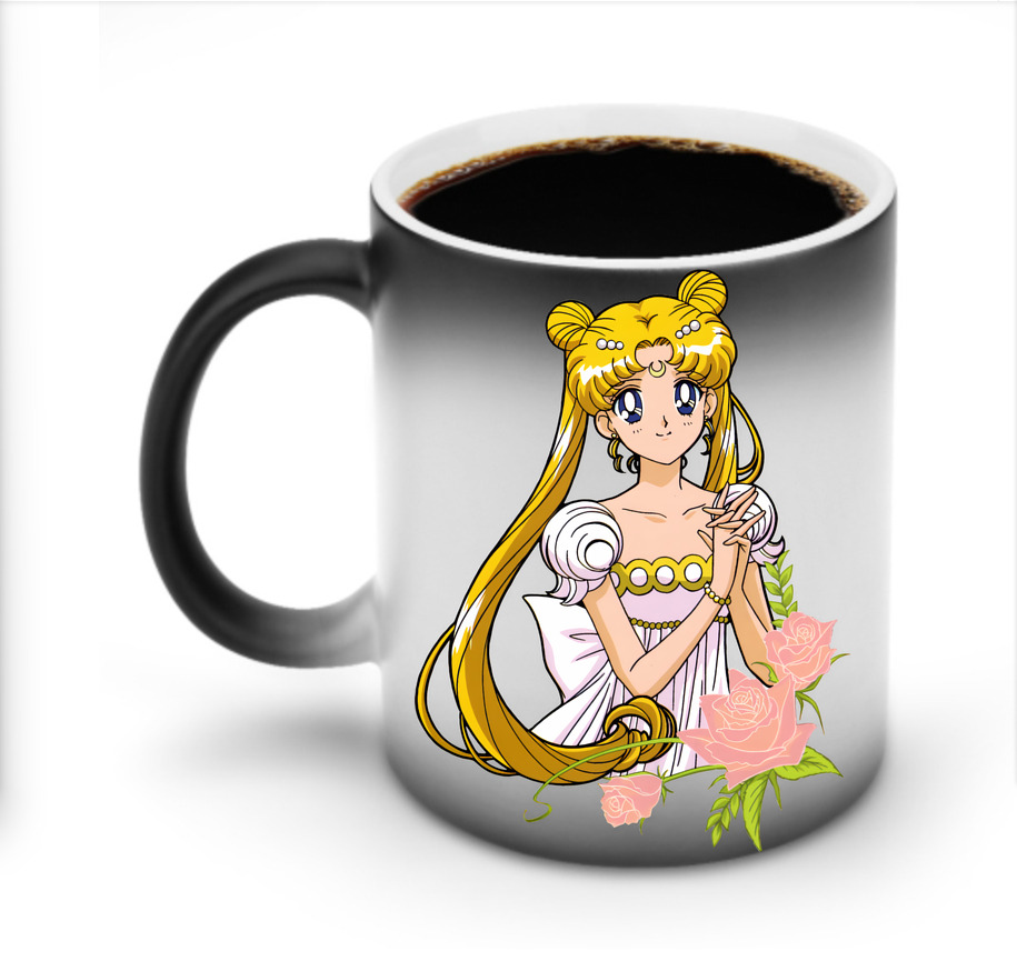 （画像用） 美少女戦士セーラームーン 愛野 美奈子 あいの みなこ Sailor Moon Aino Minako 温度変色マグカップ