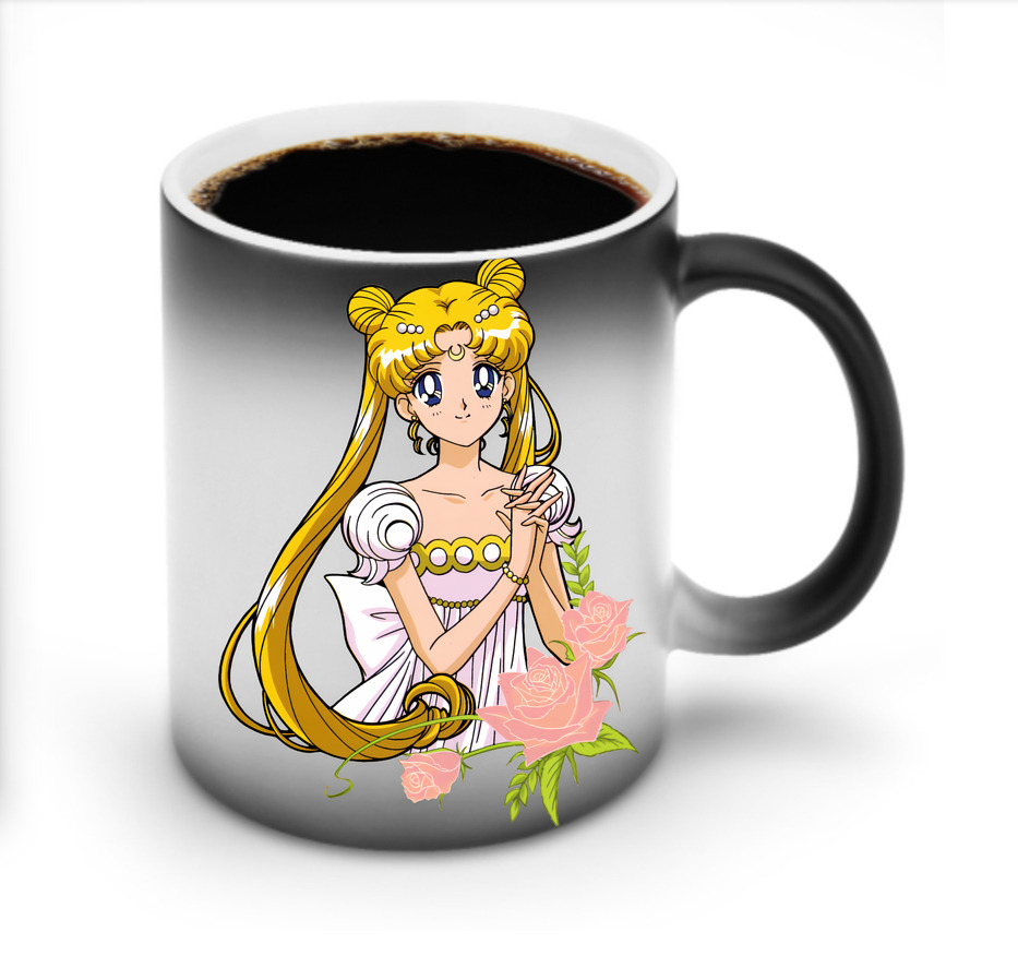 （画像用） 美少女戦士セーラームーン 愛野 美奈子 あいの みなこ Sailor Moon Aino Minako 温度変色マグカップ