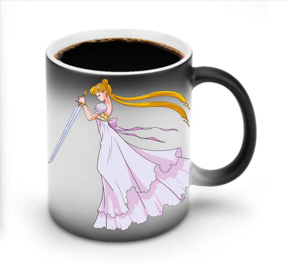 （画像用） 美少女戦士セーラームーン 愛野 美奈子 あいの みなこ Sailor Moon Aino Minako 温度変色マグカップ