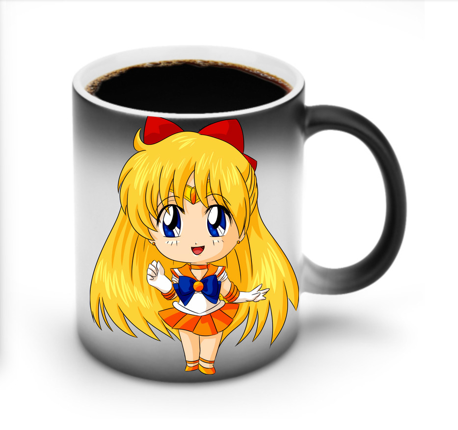 （画像用） 美少女戦士セーラームーン 愛野 美奈子 あいの みなこ Sailor Moon Aino Minako 温度変色マグカップ
