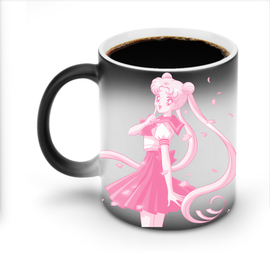 （画像用） 美少女戦士セーラームーン 愛野 美奈子 あいの みなこ Sailor Moon Aino Minako 温度変色マグカップ