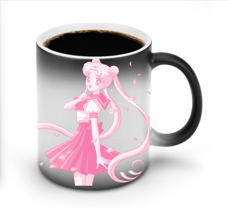 （画像用） 美少女戦士セーラームーン 愛野 美奈子 あいの みなこ Sailor Moon Aino Minako 温度変色マグカップ