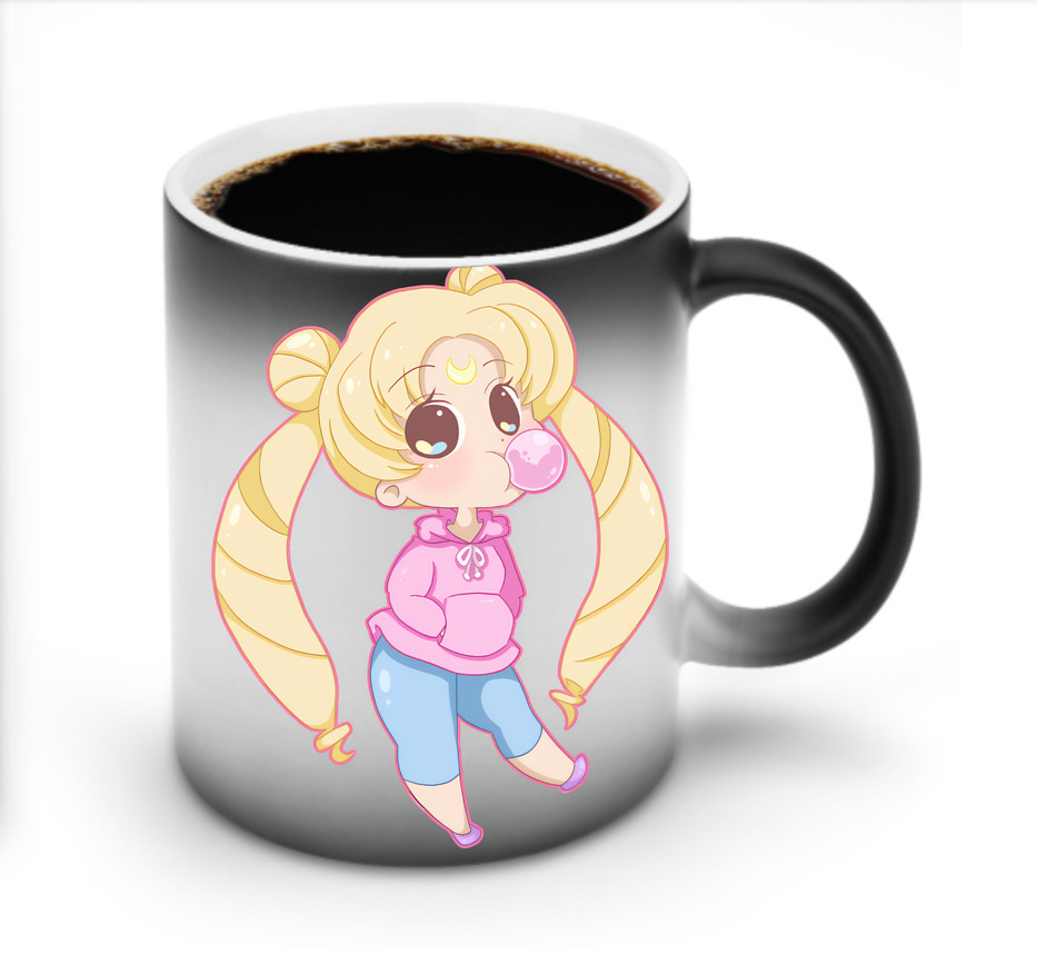 （画像用） 美少女戦士セーラームーン 愛野 美奈子 あいの みなこ Sailor Moon Aino Minako 温度変色マグカップ