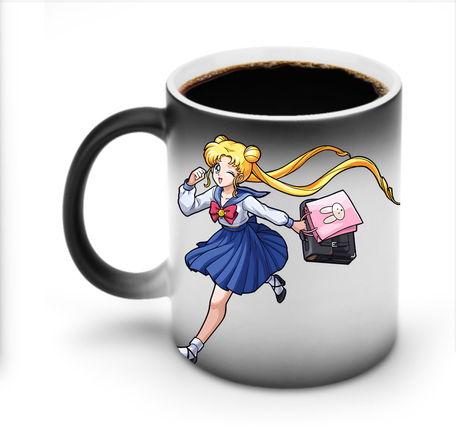 （画像用） 美少女戦士セーラームーン 愛野 美奈子 あいの みなこ Sailor Moon Aino Minako 温度変色マグカップ