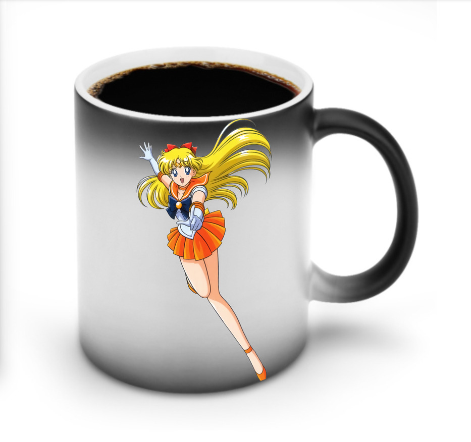 （画像用） 美少女戦士セーラームーン 愛野 美奈子 あいの みなこ Sailor Moon Aino Minako 温度変色マグカップ