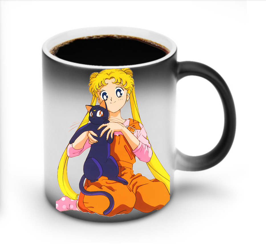 （画像用） 美少女戦士セーラームーン 愛野 美奈子 あいの みなこ Sailor Moon Aino Minako 温度変色マグカップ