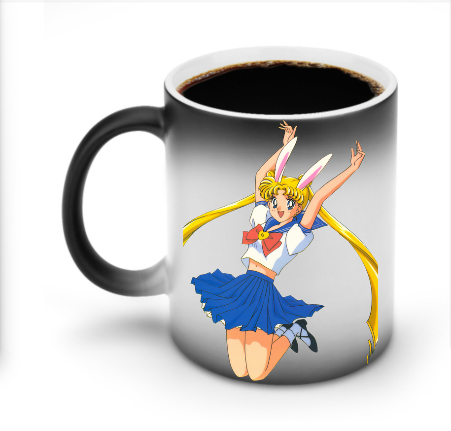 （画像用） 美少女戦士セーラームーン 愛野 美奈子 あいの みなこ Sailor Moon Aino Minako 温度変色マグカップ