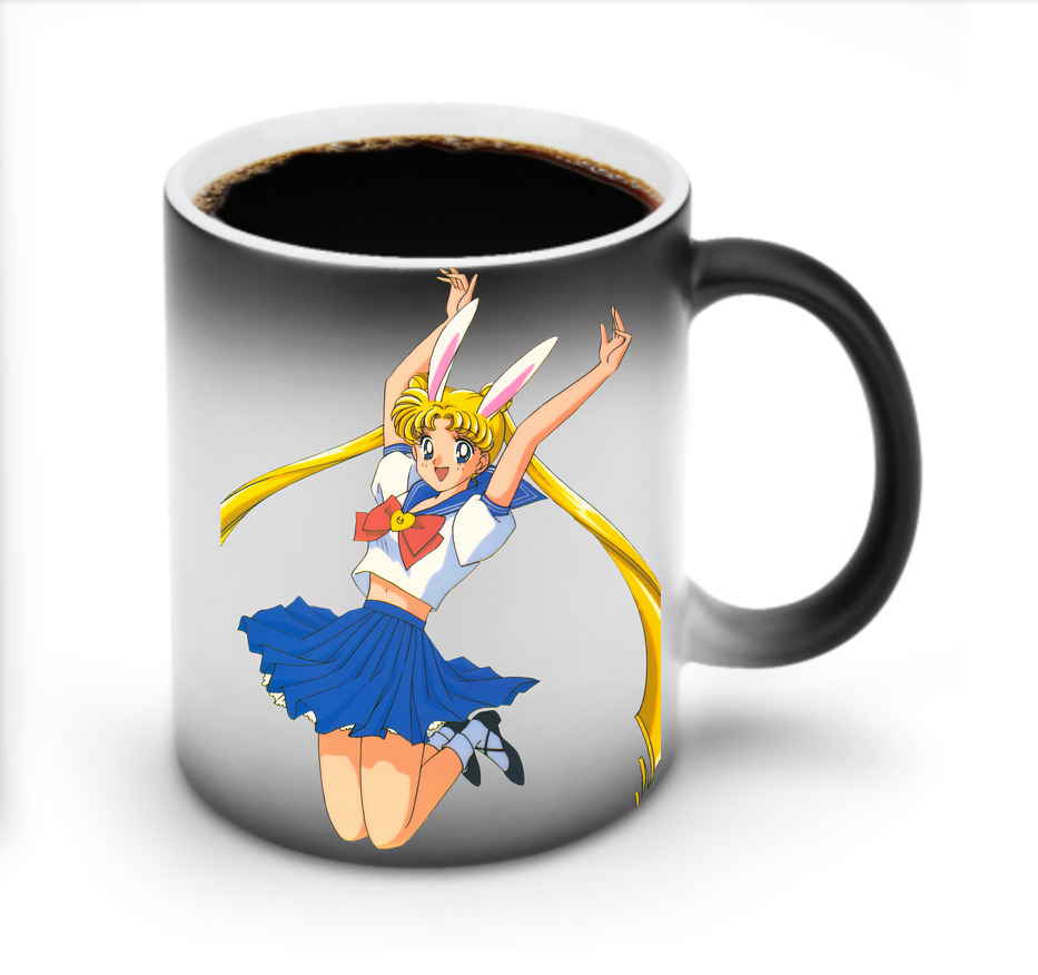（画像用） 美少女戦士セーラームーン 愛野 美奈子 あいの みなこ Sailor Moon Aino Minako 温度変色マグカップ