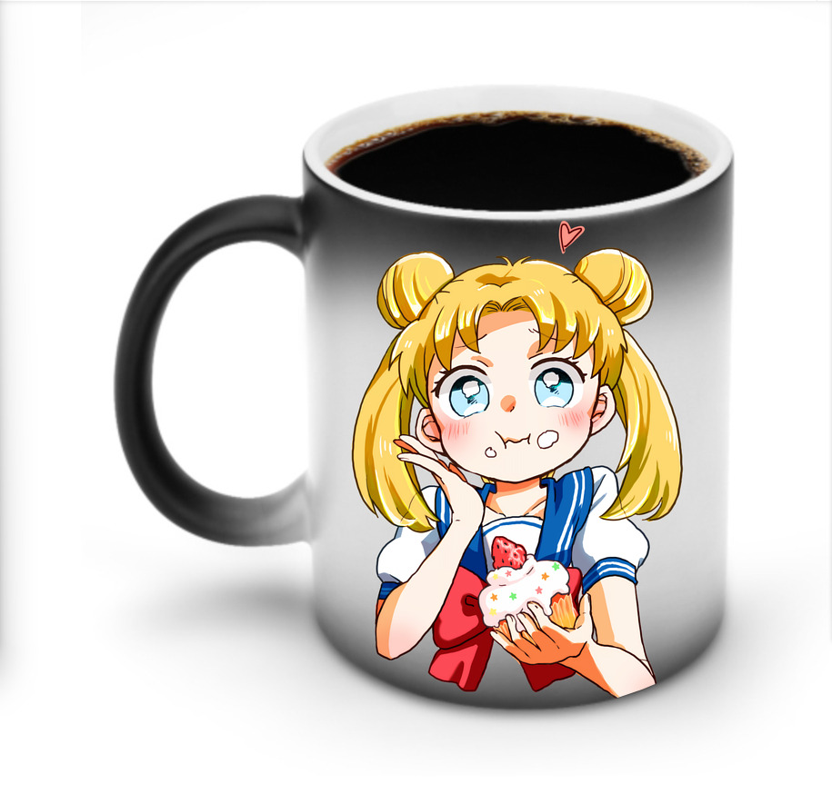 （画像用） 美少女戦士セーラームーン 愛野 美奈子 あいの みなこ Sailor Moon Aino Minako 温度変色マグカップ