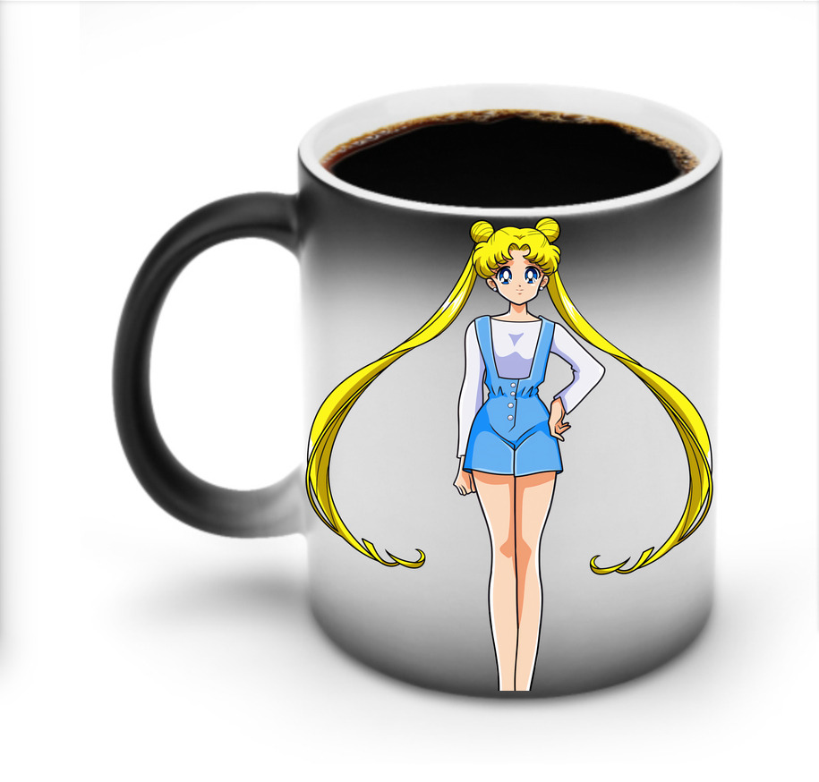 （画像用） 美少女戦士セーラームーン 愛野 美奈子 あいの みなこ Sailor Moon Aino Minako 温度変色マグカップ