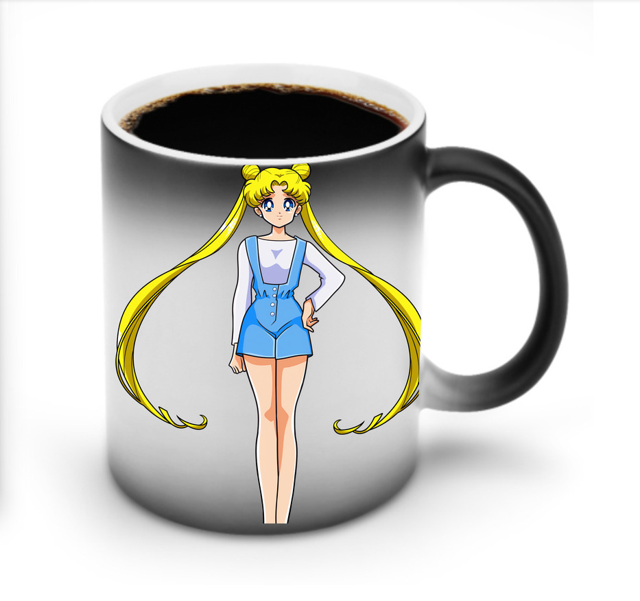 （画像用） 美少女戦士セーラームーン 愛野 美奈子 あいの みなこ Sailor Moon Aino Minako 温度変色マグカップ