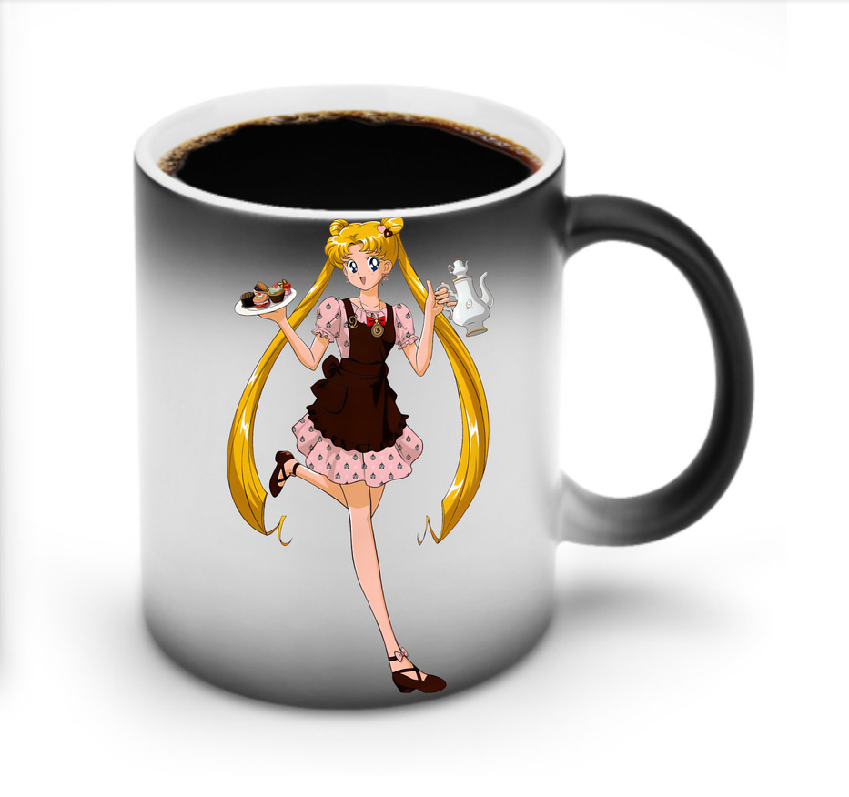 （画像用） 美少女戦士セーラームーン 愛野 美奈子 あいの みなこ Sailor Moon Aino Minako 温度変色マグカップ