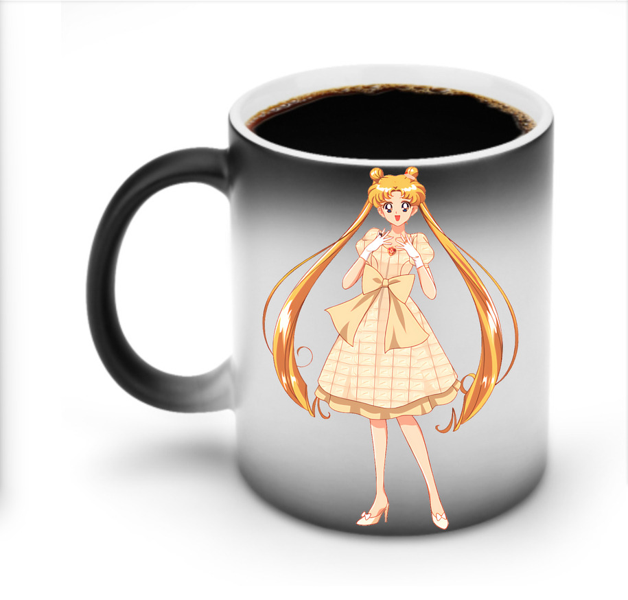 （画像用） 美少女戦士セーラームーン 愛野 美奈子 あいの みなこ Sailor Moon Aino Minako 温度変色マグカップ