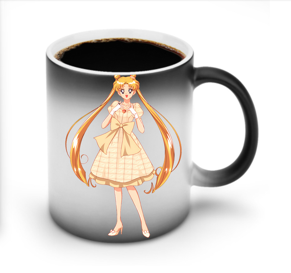 （画像用） 美少女戦士セーラームーン 愛野 美奈子 あいの みなこ Sailor Moon Aino Minako 温度変色マグカップ