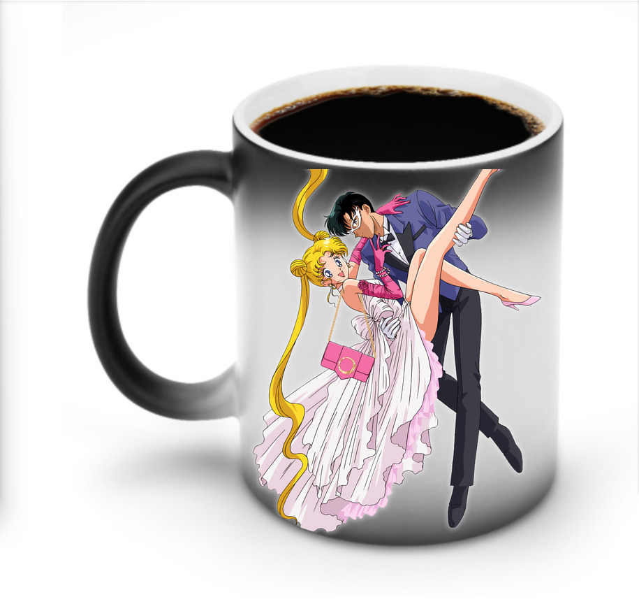 （画像用） 美少女戦士セーラームーン 愛野 美奈子 あいの みなこ Sailor Moon Aino Minako 温度変色マグカップ