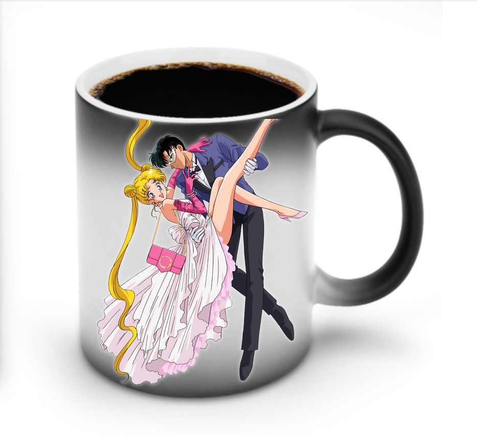 （画像用） 美少女戦士セーラームーン 愛野 美奈子 あいの みなこ Sailor Moon Aino Minako 温度変色マグカップ