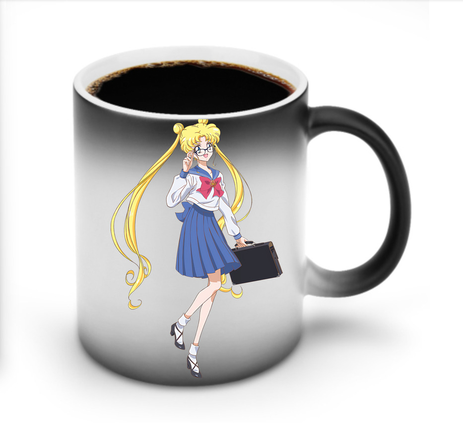 （画像用） 美少女戦士セーラームーン 愛野 美奈子 あいの みなこ Sailor Moon Aino Minako 温度変色マグカップ