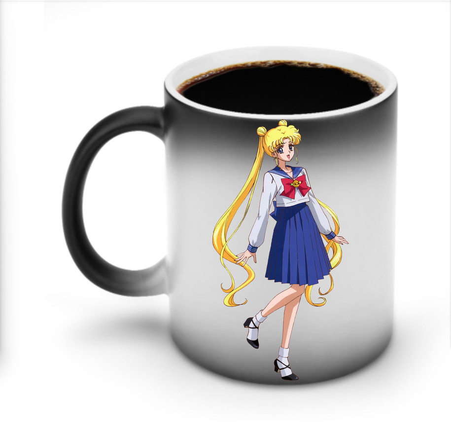 （画像用） 美少女戦士セーラームーン 愛野 美奈子 あいの みなこ Sailor Moon Aino Minako 温度変色マグカップ