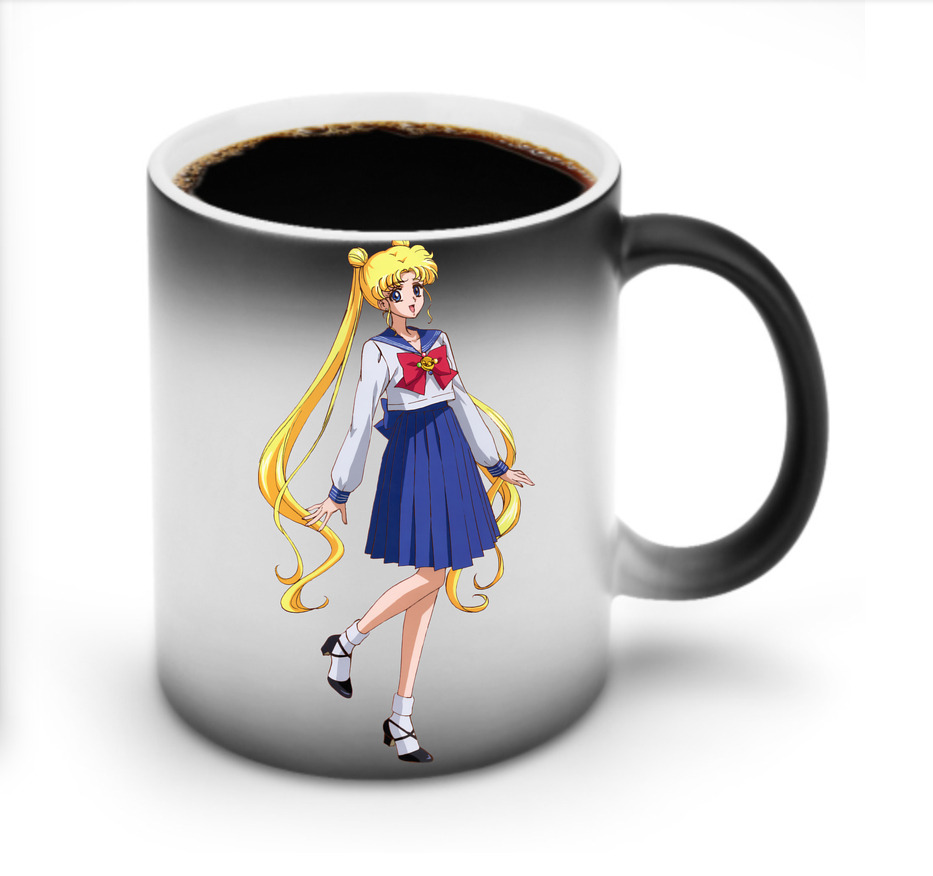 （画像用） 美少女戦士セーラームーン 愛野 美奈子 あいの みなこ Sailor Moon Aino Minako 温度変色マグカップ