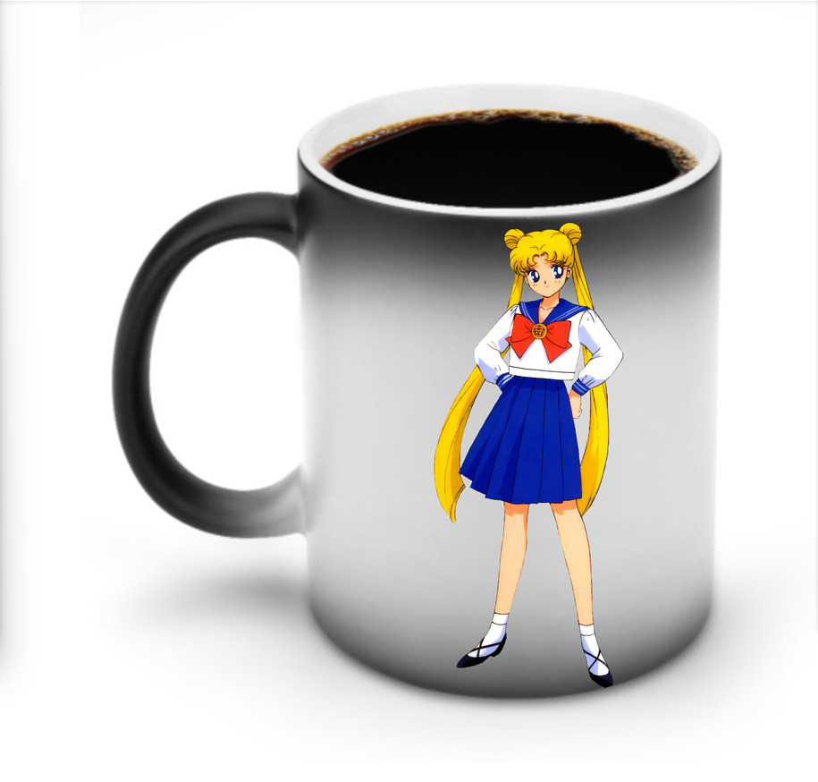 （画像用） 美少女戦士セーラームーン 愛野 美奈子 あいの みなこ Sailor Moon Aino Minako 温度変色マグカップ