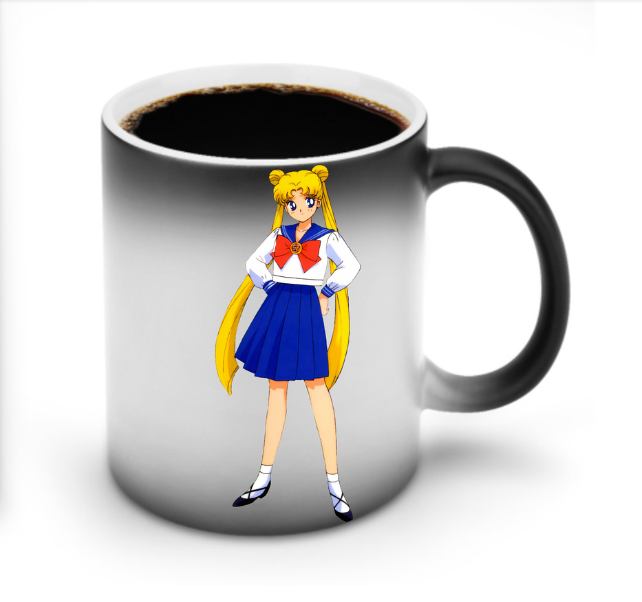 （画像用） 美少女戦士セーラームーン 愛野 美奈子 あいの みなこ Sailor Moon Aino Minako 温度変色マグカップ