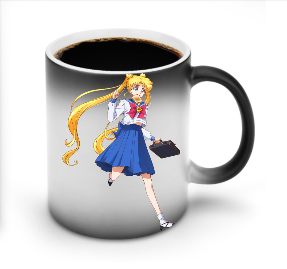 （画像用） 美少女戦士セーラームーン 愛野 美奈子 あいの みなこ Sailor Moon Aino Minako 温度変色マグカップ