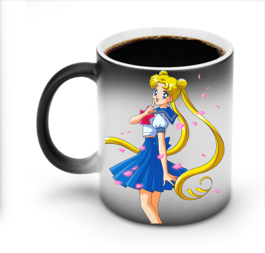 （画像用） 美少女戦士セーラームーン 愛野 美奈子 あいの みなこ Sailor Moon Aino Minako 温度変色マグカップ