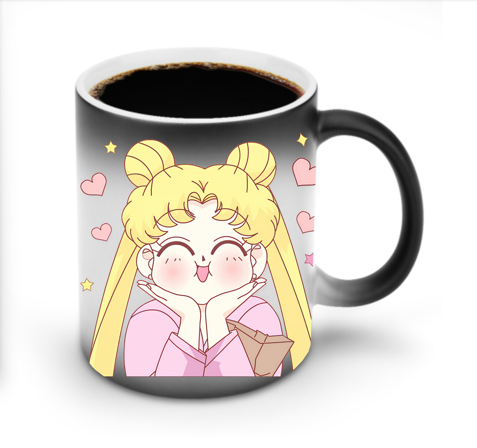 （画像用） 美少女戦士セーラームーン 愛野 美奈子 あいの みなこ Sailor Moon Aino Minako 温度変色マグカップ