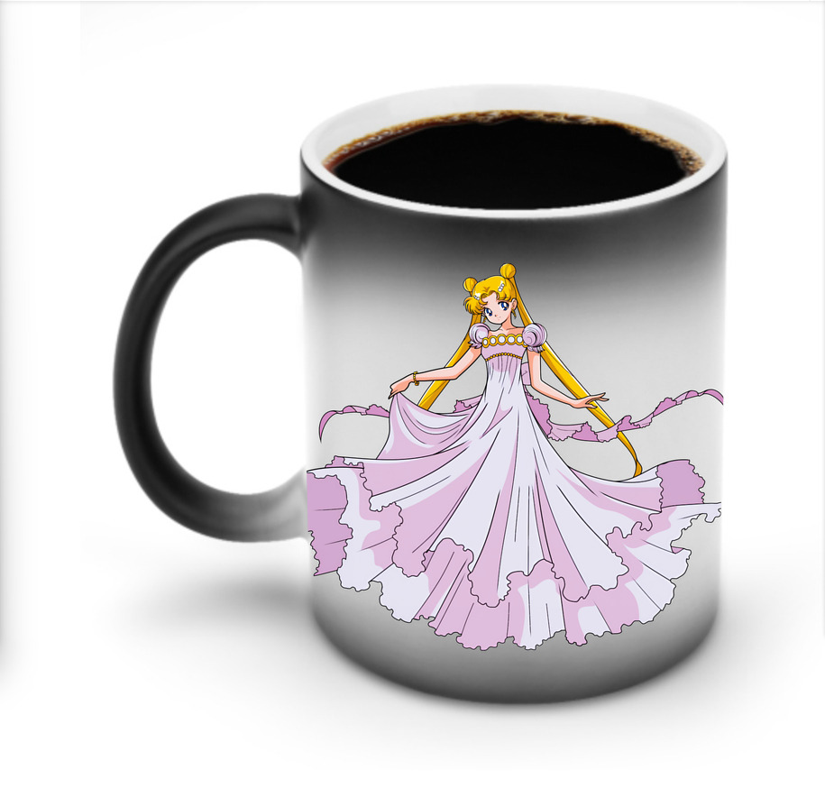 （画像用） 美少女戦士セーラームーン 愛野 美奈子 あいの みなこ Sailor Moon Aino Minako 温度変色マグカップ