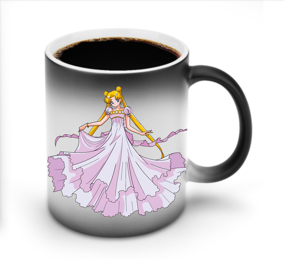 （画像用） 美少女戦士セーラームーン 愛野 美奈子 あいの みなこ Sailor Moon Aino Minako 温度変色マグカップ