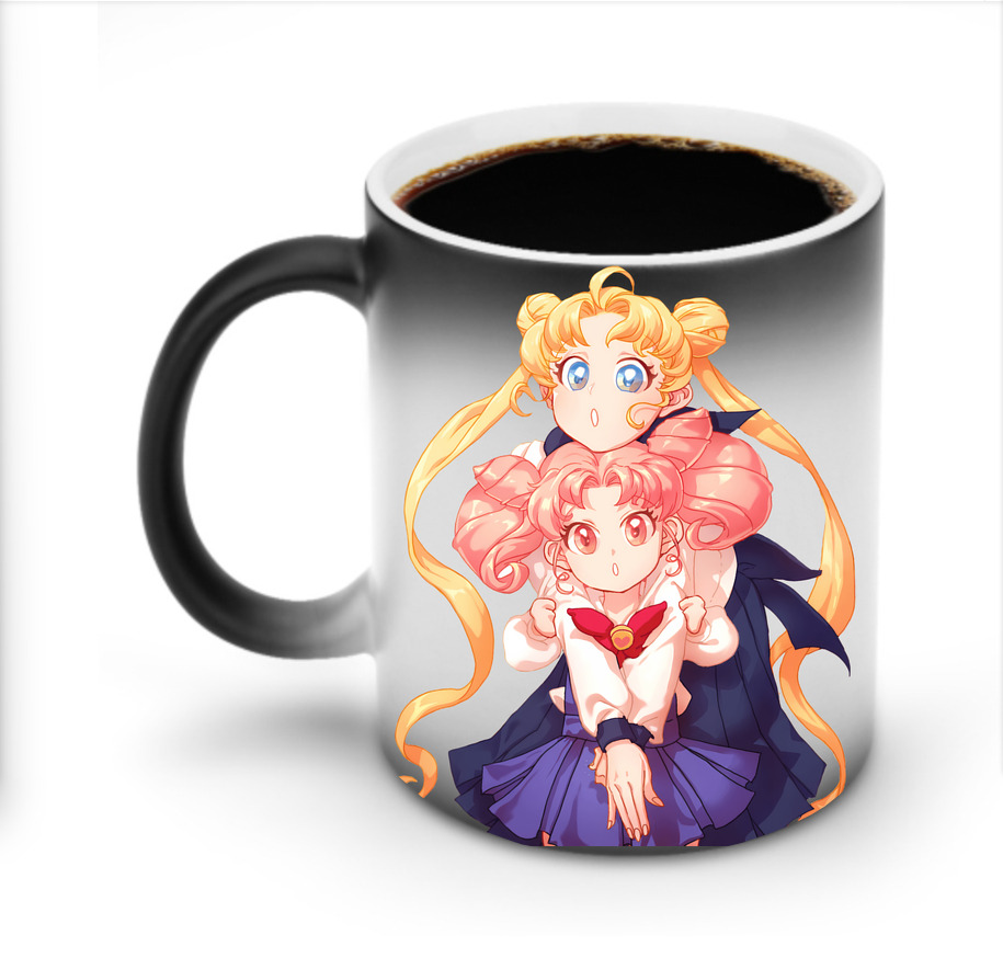 （画像用） 美少女戦士セーラームーン 愛野 美奈子 あいの みなこ Sailor Moon Aino Minako 温度変色マグカップ