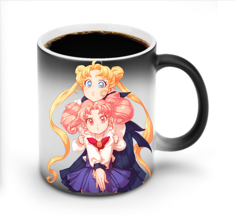 （画像用） 美少女戦士セーラームーン 愛野 美奈子 あいの みなこ Sailor Moon Aino Minako 温度変色マグカップ