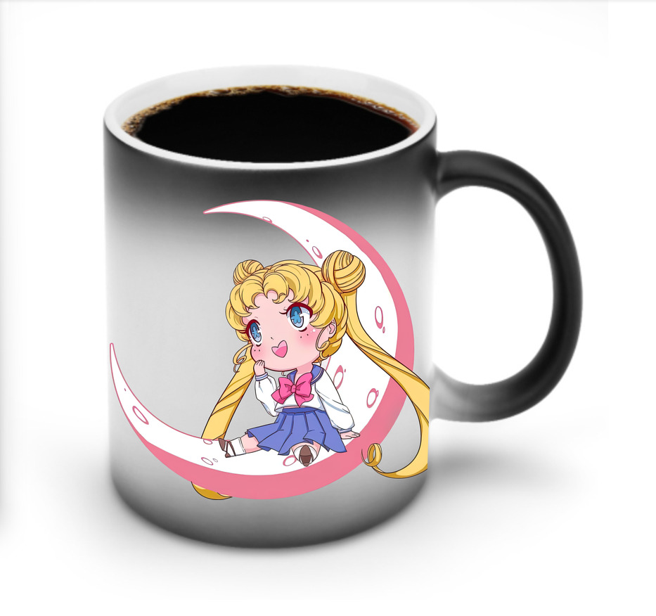 （画像用） 美少女戦士セーラームーン 愛野 美奈子 あいの みなこ Sailor Moon Aino Minako 温度変色マグカップ